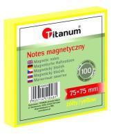 Notes elektorstatyczny 75x75mm 100K żółty