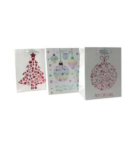 Torebka świąteczna pionowa mała mix