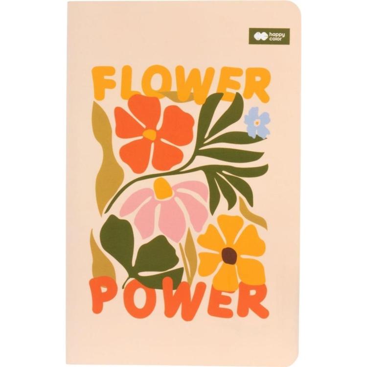 Notes szyty linia Bloom boho HAPPY COLOR