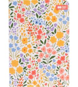 Notes szyty A6/32K kropki Bloom boho HAPPY COLOR