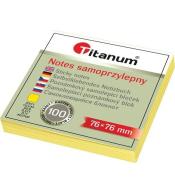 Notes samoprzylepny 76x76mm 100K żółty
