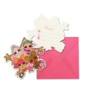 Zaproszenia LOL Glitterati 6szt