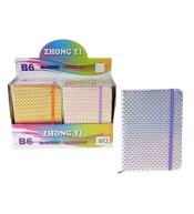 Notes B6 z gumką MIX