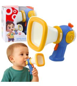 Megafon ze zmianą głosu, światło dźwięk