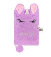 Pamiętnik pluszowy z kłódką Unicorn DERFORM