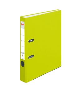 Segregator A4 5cm PP zielony neon Q file
