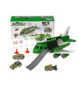 Baza lotnicza samolot transportowy + pojazdy