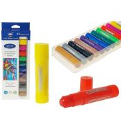 Farba w sztyfcie 12 kolorów