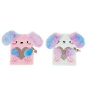 Notes A5 w okładce pluszowej Piesek MIX