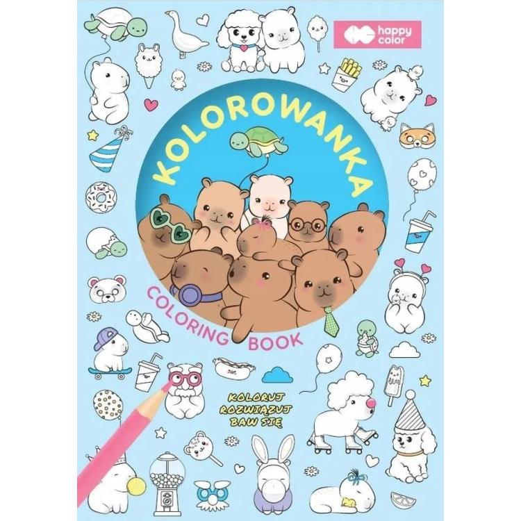 Kolorowanka Kapibara Kapi Fun