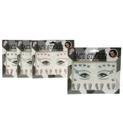 Zestaw do zdobienia twarzy diamenciki MIX