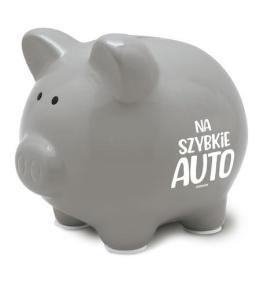 Skarbonka Pastel-Na szybkie auto