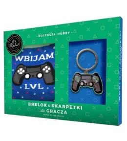 Zestaw brelok + skarpetki dla gracza