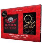 Zestaw brelok + skarpetki dla motocyklisty