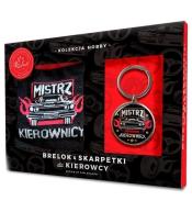 Zestaw brelok + skarpetki dla kierowcy