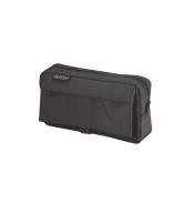 Piórnik kosmetyczka 2 kieszenie czarny