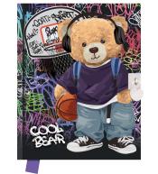 Pamiętnik z kłódką 80 kartek Cool Bear