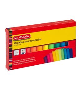 Modelina fluorescencyjna 10 kolorów