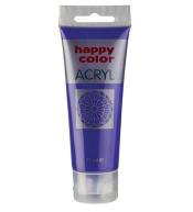 Farba akrylowa 75ml fioletowa HAPPY COLOR