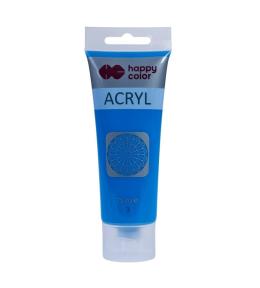 Farba akrylowa 75ml niebieska HAPPY COLOR