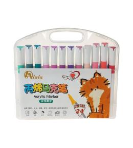 Flamastry akrylowe 24szt