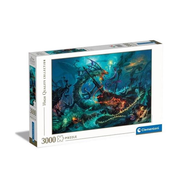 Puzzle 3000 HQ The Underwater Battle