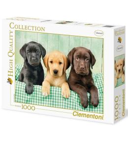 Puzzle 1000 HQ I tre Labrador