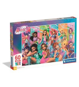 Puzzle 60 Maxi Super Kolor Winx