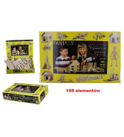 Zestaw drewniany do składania Walachia Fantasy 168 el.