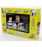 Walachia W-27 Fantasy – drewniany zestaw konstrukcyjny 168 el. (4+)