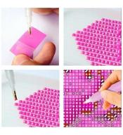 Mozaika diamentowa 40x30cm - ślub księżniczki