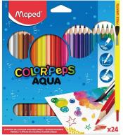 Kredki akwarelowe Colorpeps Aqua 24 kolory