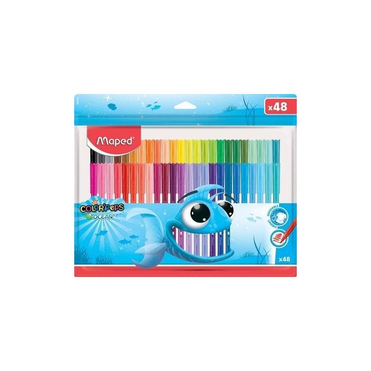 Flamastry Color Peps Ocean 48szt. MAPED