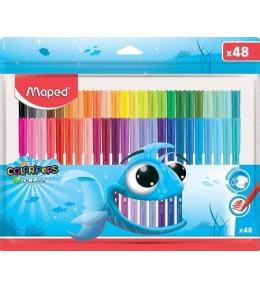 Flamastry Color Peps Ocean 48szt. MAPED