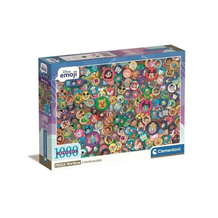 Puzzle 1000 Compact Disney Emoji