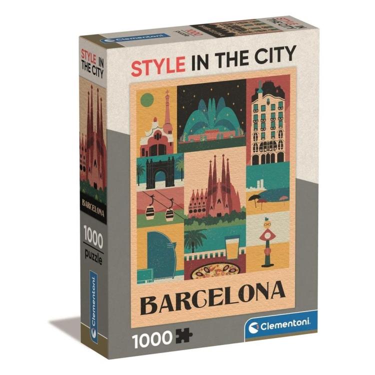 Puzzle 1000 Compact Barcelona