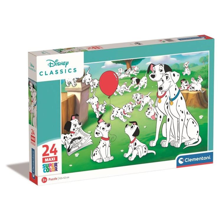 Puzzle 24 Maxi Super Kolor Disney Animals