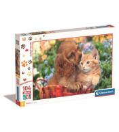Puzzle 104 Maxi Super Kolor Cute Friends