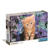 Puzzle 500 Gattino Rosso