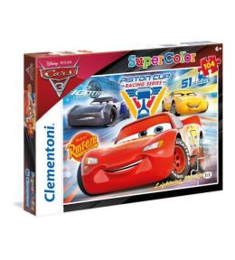 Puzzle 104 Superkolor Auta 3