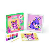 Creativ malowanie po numerach kotek/króliczek