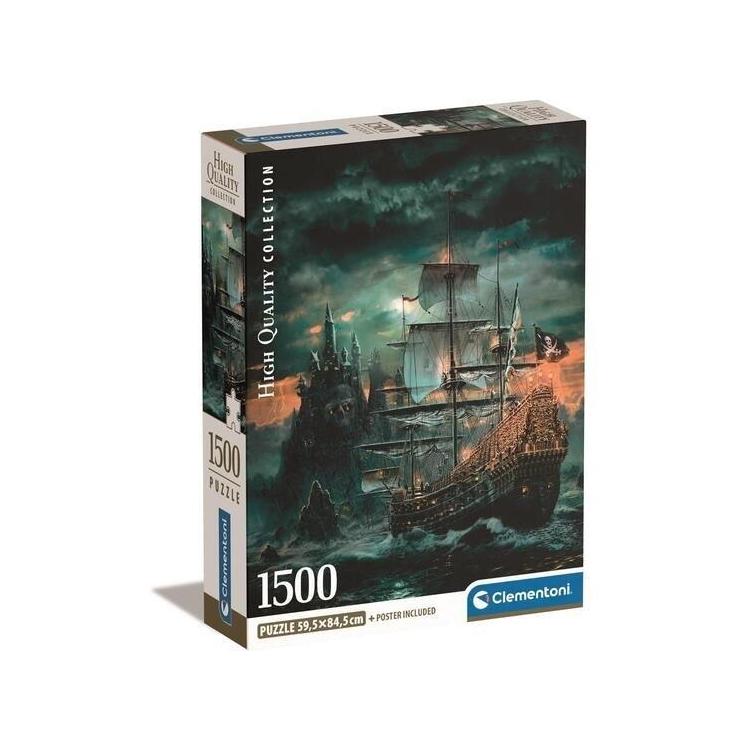 Puzzle 1500 Compact The Pirates Ship