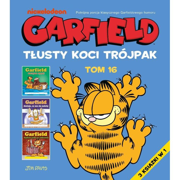 Garfield T.16 Tłusty koci trójpak