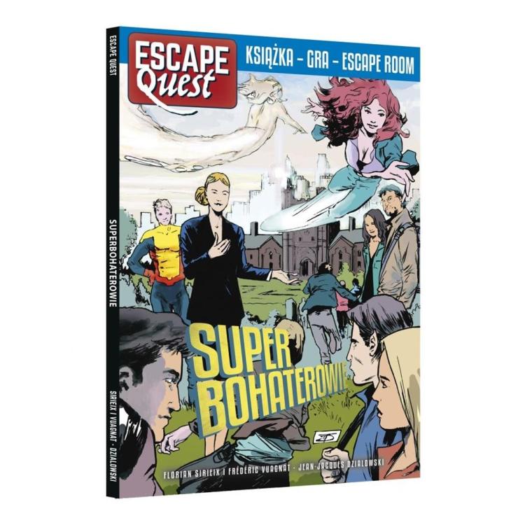 Escape Quest. Superbohaterowie. Książka do gry