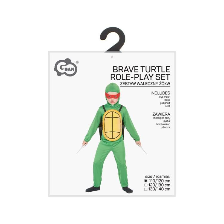 Strój dla dzieci Waleczny Żółw 110/120cm