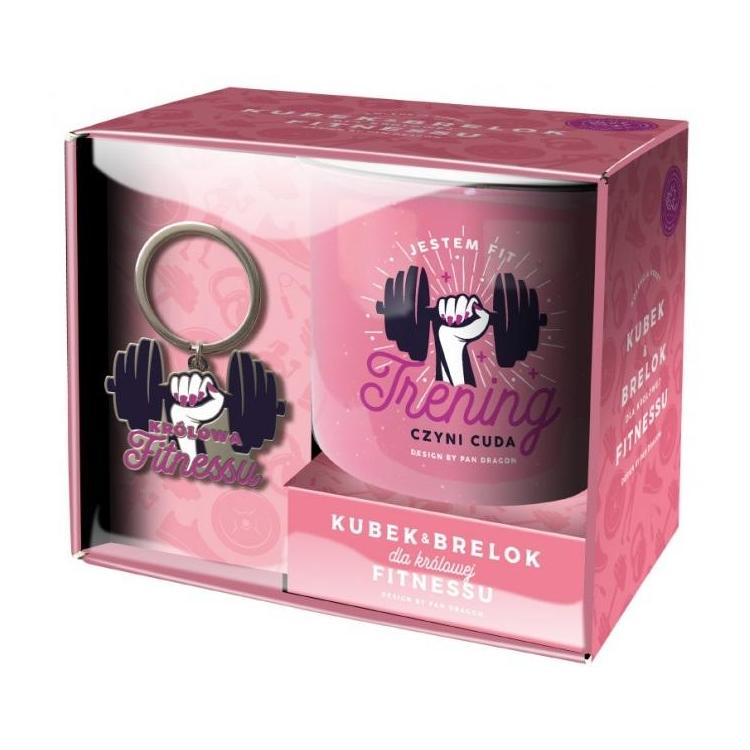 Zestaw kubek + brelok Hobby-Fitness