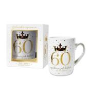 Kubek The Crown-60K biały