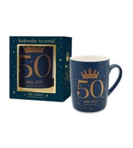 Kubek The Crown-50M granatowy