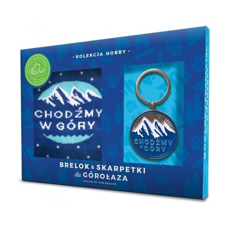 Zestaw brelok + skarpetki dla górołaza