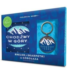 Zestaw brelok + skarpetki dla górołaza